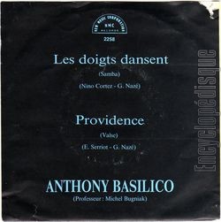 [Pochette de Les doigts dansent (Anthony BASILICO) - verso]