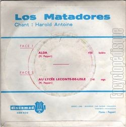 [Pochette de Alda (Madagascar) (Los MATADORES) - verso]