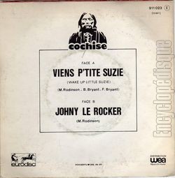 [Pochette de Viens p’tite Suzie (Le POING (Mark Robson)) - verso]