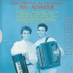 [Pochette de Jouent Piaf - Aznavour (JEAN-MICHEL ET CHRISTIAN) - verso]