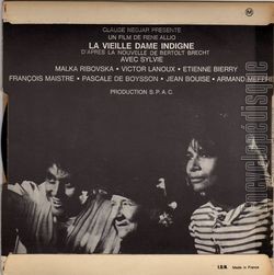 [Pochette de La vieille dame indigne (B.O.F.  Films ) - verso]