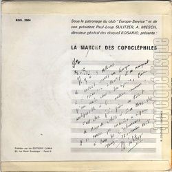 [Pochette de La marche des clopoclphiles (IGORYAN et Minouche SANTELLI) - verso]