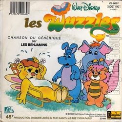 [Pochette de Les Gummis (T.V. (Tlvision)) - verso]