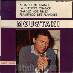 [Pochette de Mon Ile de France (Georges MOUSTAKI)]