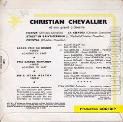 [Pochette de Fiction (Christian CHEVALLIER) - verso]