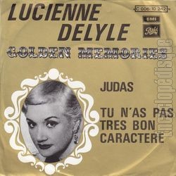 [Pochette de Judas / Tu n’as pas trs bon caractre (Lucienne DELYLE)]