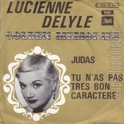 [Pochette de Judas / Tu n’as pas trs bon caractre (Lucienne DELYLE) - verso]