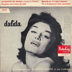 [Pochette de Le ranch de Maria - N5 (DALIDA)]