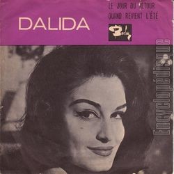 [Pochette de Le jour du retour (DALIDA)]