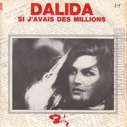 [Pochette de Si j’avais des millions (DALIDA)]