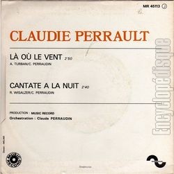 [Pochette de L o le vent (Claudie PERRAULT) - verso]