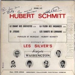 [Pochette de Le chant des grvistes (Hubert SCHMITT) - verso]