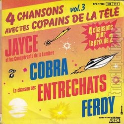 [Pochette de 4 chansons avec tes copains de la tl Vol. 3 (4 CHANSONS avec tes COPAINS de la TL) - verso]