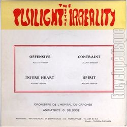 [Pochette de Offensive (TWILIGHT OF THE IRREALITY) - verso]