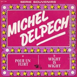 [Pochette de Pour un flirt (Michel DELPECH)]