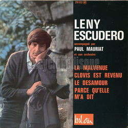 [Pochette de La malvenue (Leny ESCUDERO)]