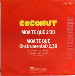 [Pochette de Moa t qu (COCONUT) - verso]