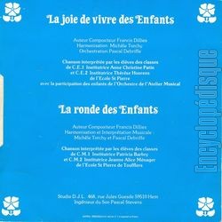 [Pochette de La joie de vivre des enfants (DES ENFANTS DE TOUFFLERS) - verso]