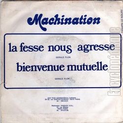 [Pochette de La fesse nous agresse (MACHINATION) - verso]