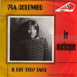 [Pochette de Le mtque (Pia COLOMBO)]