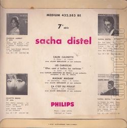 [Pochette de Madam’ madam’ (Sacha DISTEL) - verso]