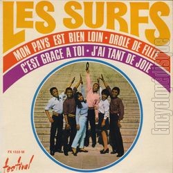 [Pochette de Mon pays est bien loin (Les SURFS)]