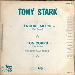 [Pochette de Encore merci (Tomy STARK) - verso]