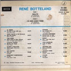 [Pochette de Ralit (Ren BOTTELAND) - verso]