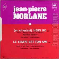 [Pochette de (En chantant) Heidi Ho (Jean-Pierre MORLANE) - verso]