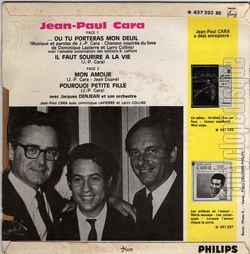 [Pochette de …ou tu porteras mon deuil (Jean-Paul CARA) - verso]