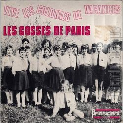 [Pochette de Vive les colonies de vacances (Les GOSSES DE PARIS)]