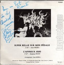 [Pochette de Super relax sur mon pdalo (Roland BERTIER) - verso]