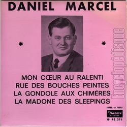 [Pochette de Mon cœur au ralenti (Daniel MARCEL)]