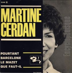 [Pochette de Pourtant (Martine CERDAN)]