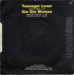 [Pochette de Teenager lover (CALIFORNIA) - verso]