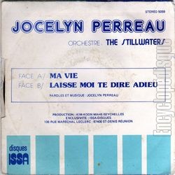 [Pochette de Ma vie (Jocelyn PERREAU) - verso]