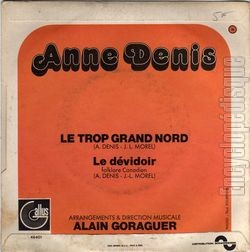 [Pochette de Le trop grand nord (Anne DENIS) - verso]