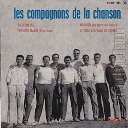 [Pochette de Sa jeunesse (Les COMPAGNONS DE LA CHANSON)]