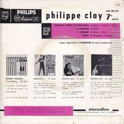 [Pochette de Cigarettes, whisky et p’tites ppes - 7me srie (Philippe CLAY) - verso]