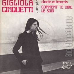 [Pochette de Comment te dire (Gigliola CINQUETTI)]