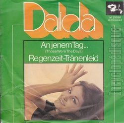 [Pochette de Am jenen Tag (DALIDA)]