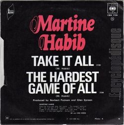 [Pochette de Take it all (Martine HABIB) - verso]