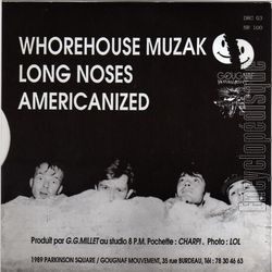 [Pochette de Whorehouse muzak (PARKINSON SQUARE) - verso]