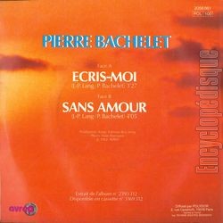 [Pochette de cris-moi (Pierre BACHELET) - verso]