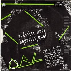 [Pochette de Nouvelle mode (O.R.L.) - verso]