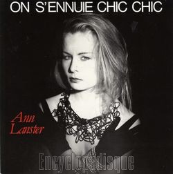 [Pochette de On s’ennuie chic chic (Ann LANSTER)]