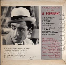 [Pochette de Le soupirant (B.O.F.  Films ) - verso]