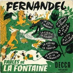 [Pochette de Fables de La Fontaine (FERNANDEL)]