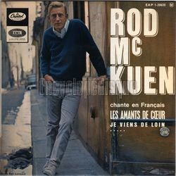 [Pochette de Rod Mc KUEN -  Les amants de cœur  (Les FRANCOPHILES)]