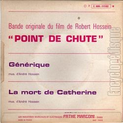 [Pochette de Point de chute (B.O.F.  Films ) - verso]